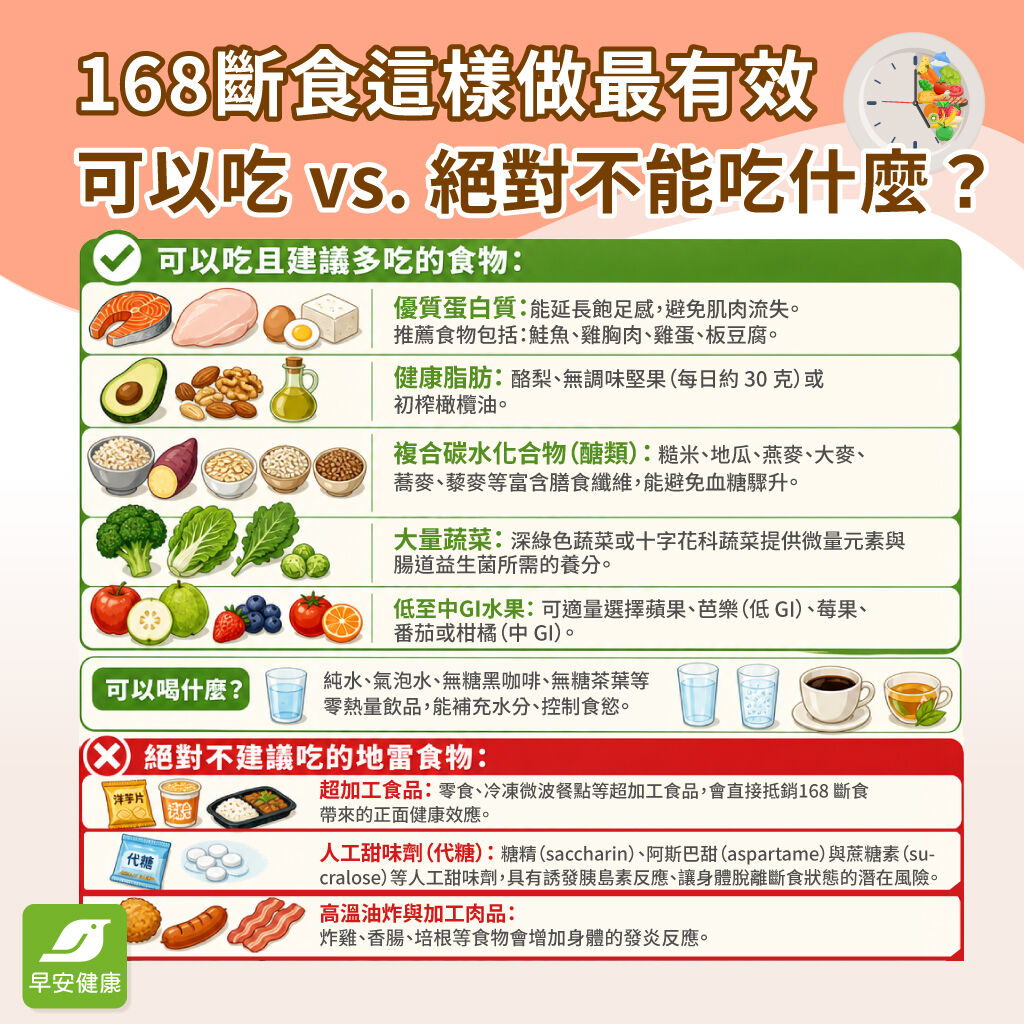 早安健康_168斷食這樣做最有效！可以吃、絕對不能吃什麼？