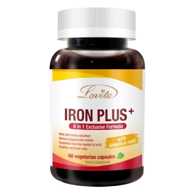 LOVITA愛維他 當歸亞鐵素食膠囊