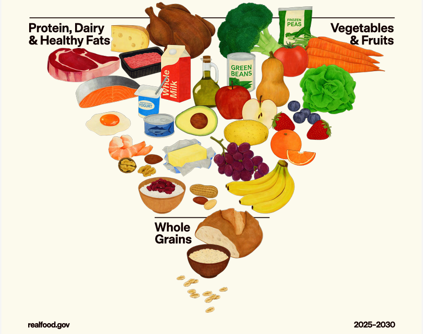 2025-2030年美國飲食指南