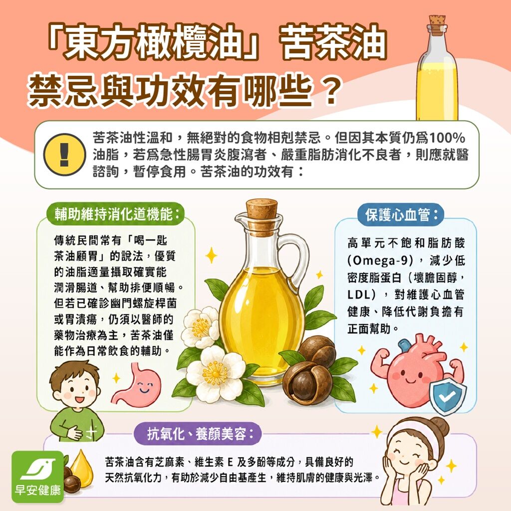 苦茶油禁忌-苦茶油功效