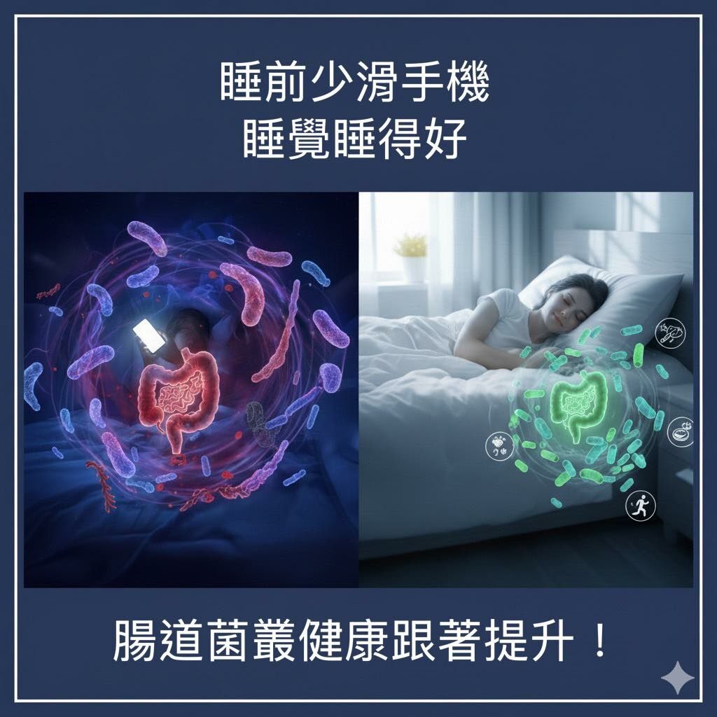 許嘉珊醫師_少滑手機腸道菌叢跟著提升