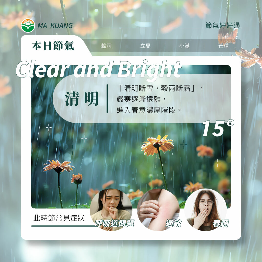 馬光_清明時節常見症狀