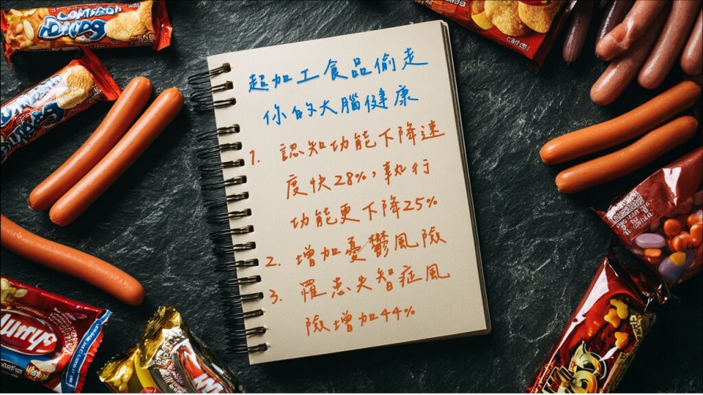 薛曉晶營養師_超加工食物偷走大腦健康