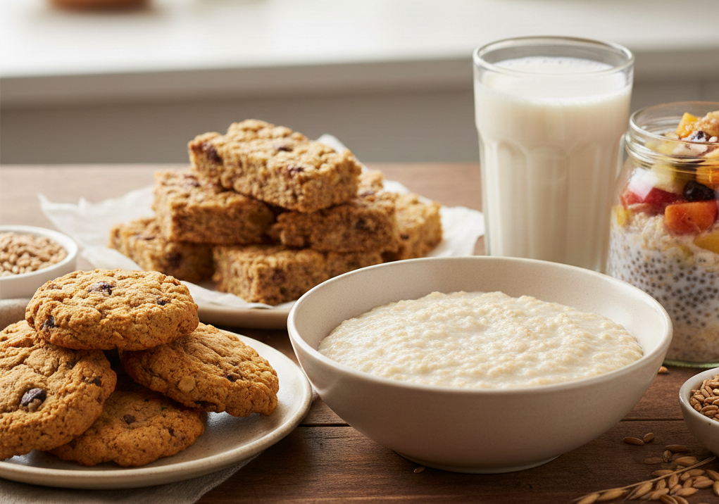 大燕麥片怎麼吃?燕麥粥、燕麥飲、燕麥餅乾