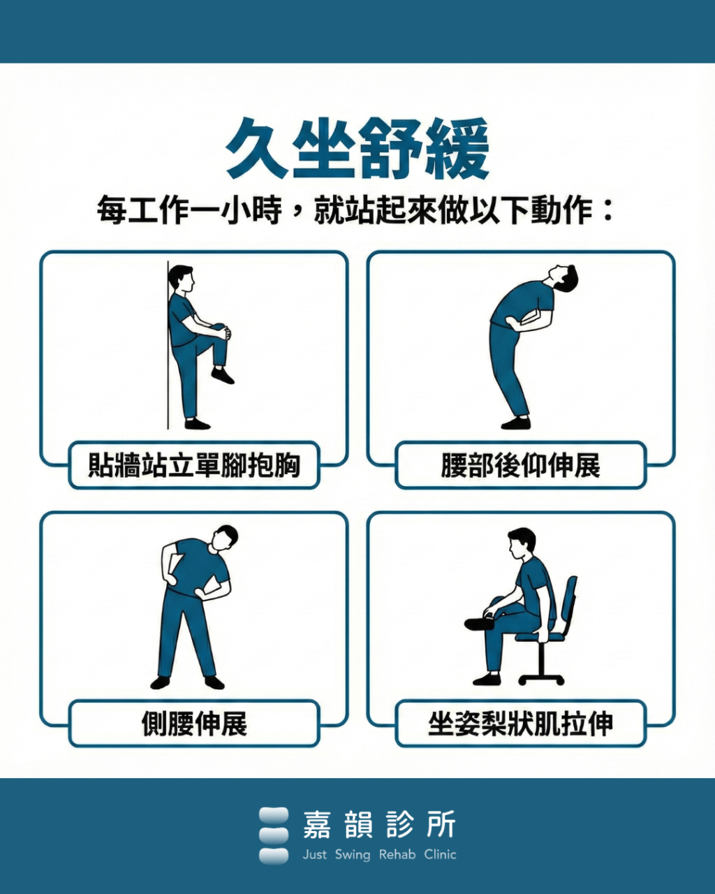 嘉韻診所_椎間盤突出年輕化_久坐舒緩