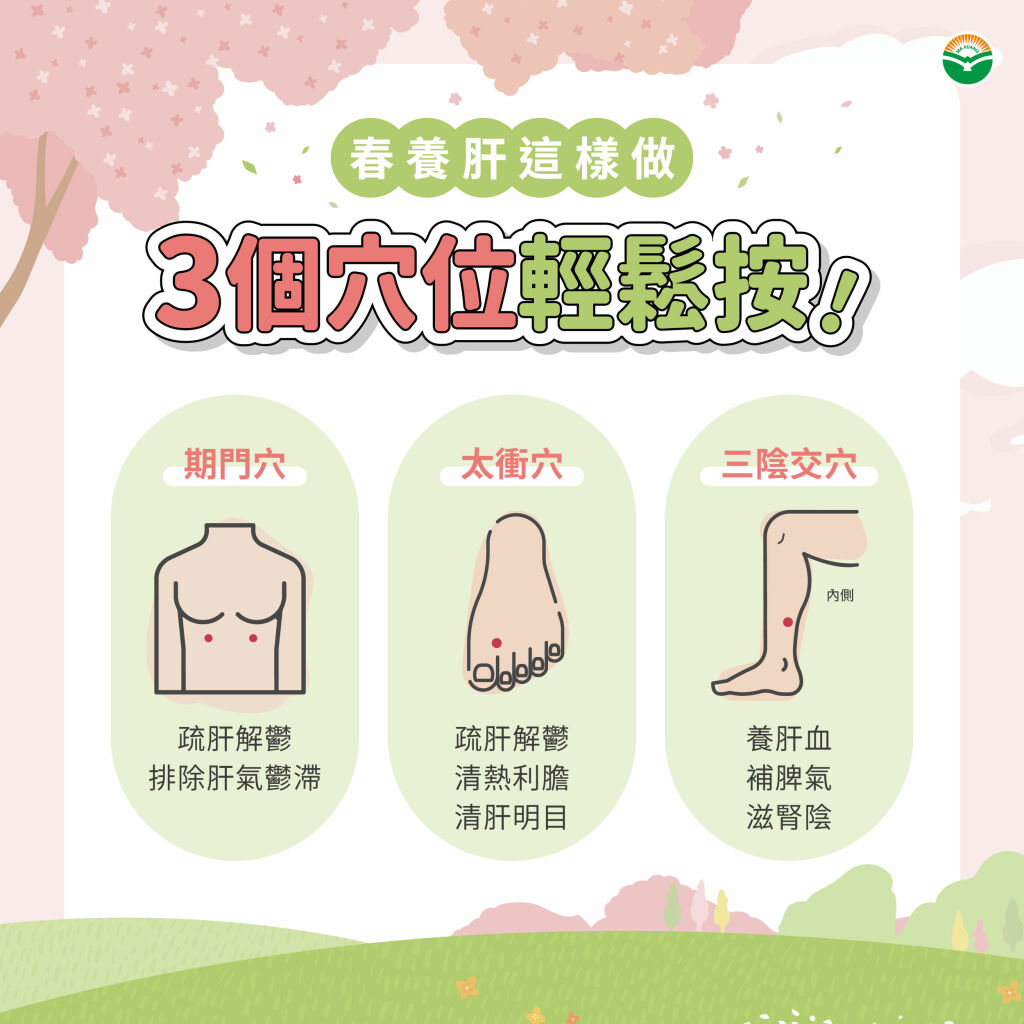 馬光中醫_春天養肝三個穴位輕鬆按
