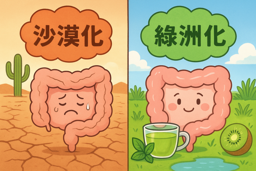 腸道沙漠化vs綠洲化