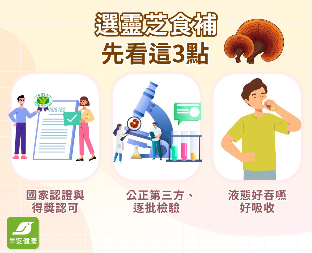 大腦老化選靈芝食補先看這3點