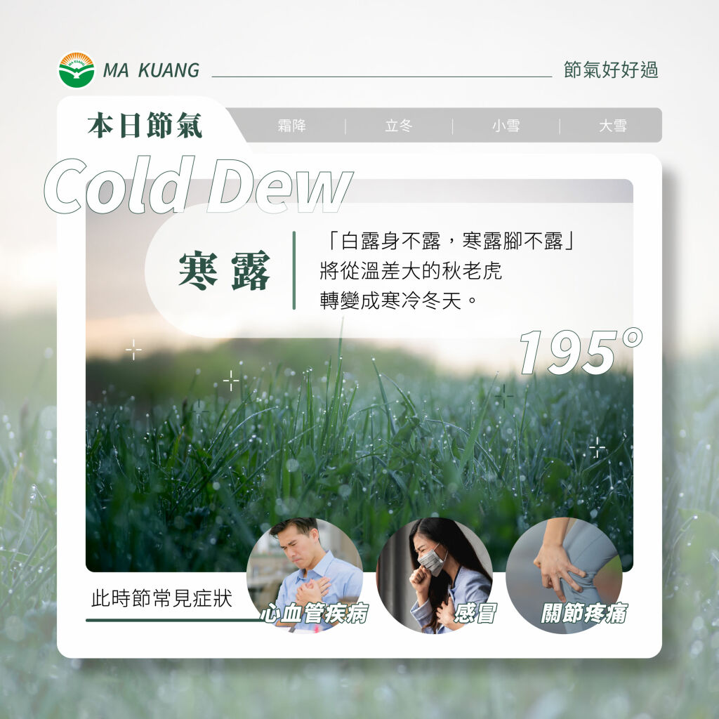 馬光中醫＿寒露保健