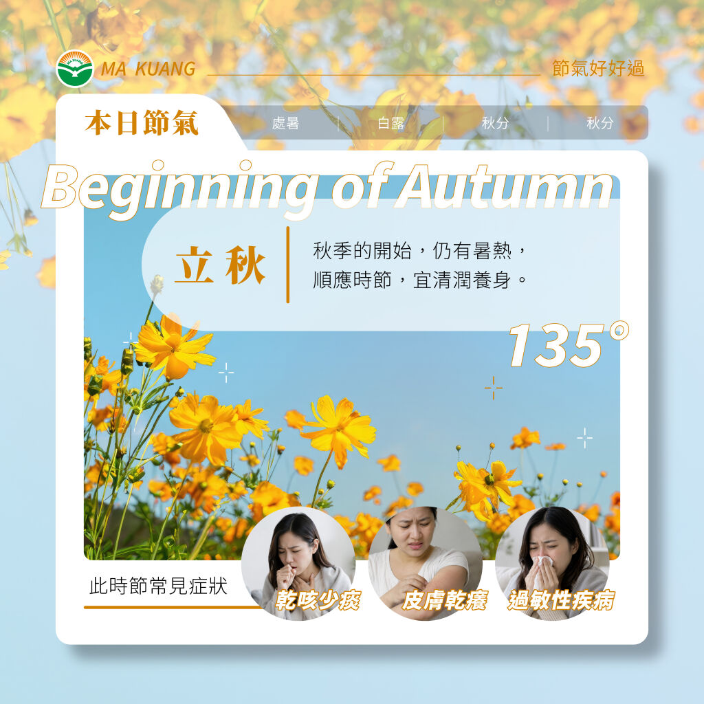 馬光＿立秋常見症狀