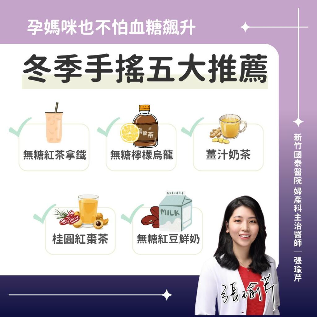 張瑜芹醫師_冬季手搖五大推薦