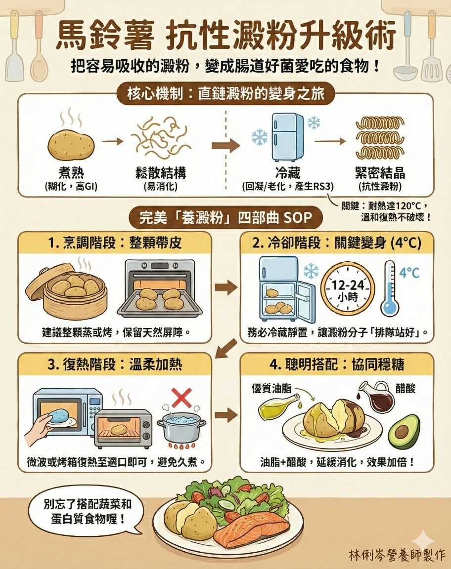 林俐岑營養師_馬鈴薯抗性澱粉升級術