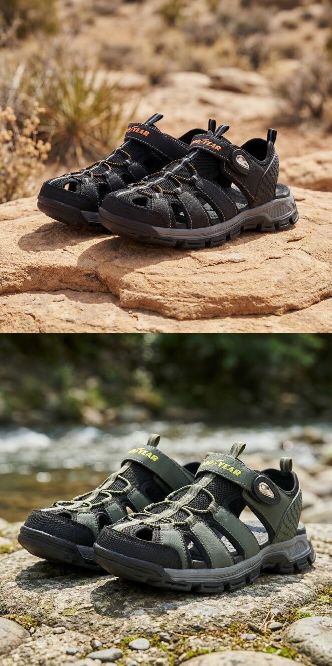 固特異護趾涼鞋-男款漫遊者系列