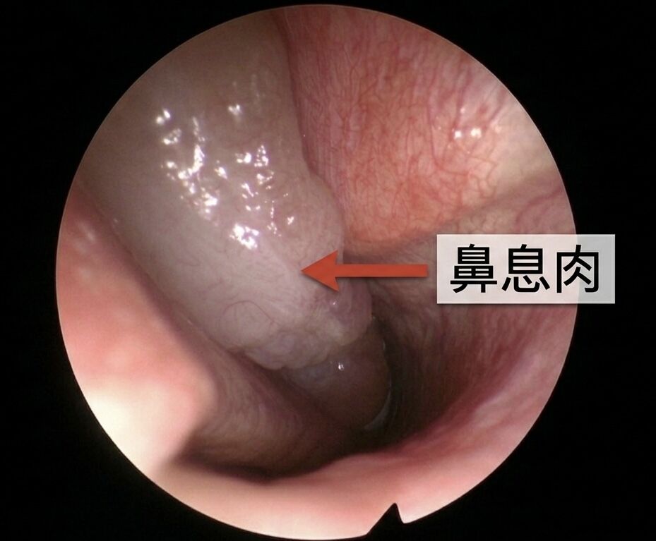 鼻息肉是增生的不健康組織，常會出現在有慢性鼻竇炎病友的身上，導致長期鼻塞