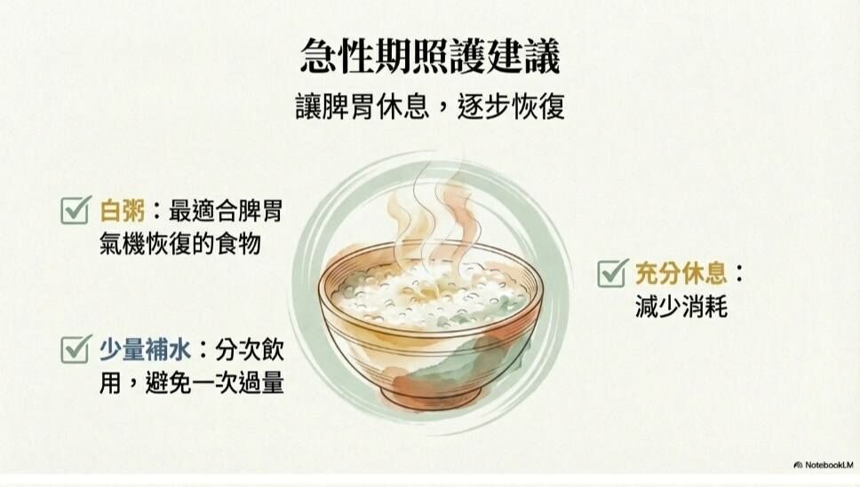 余雅雯中醫師＿諾羅急性期照護建議