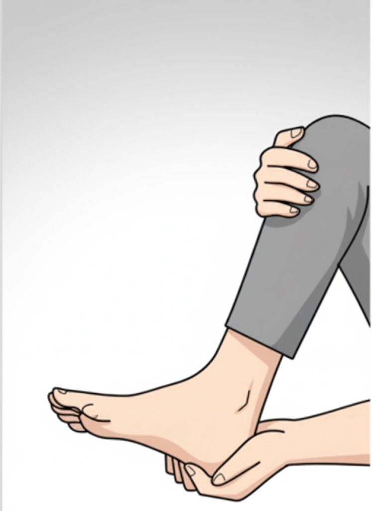 半夜抽筋怎麼辦?30秒「腳跟推壓法」立刻止痛