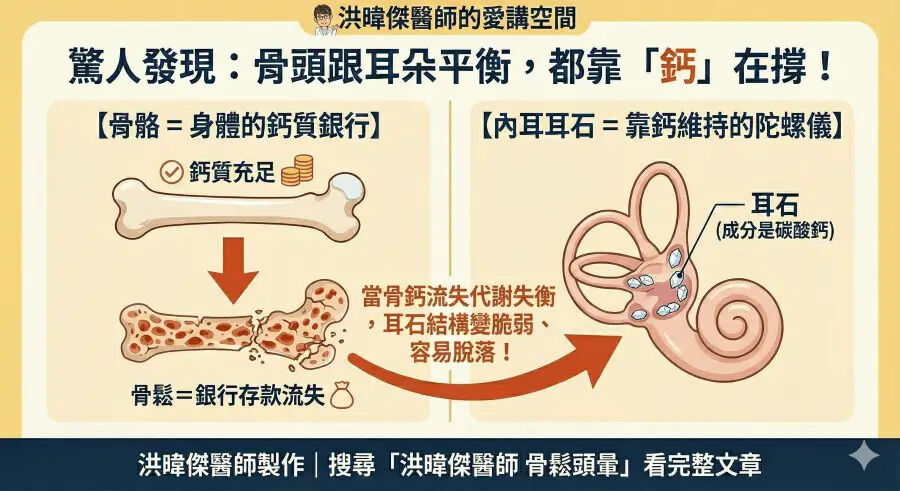 洪暐傑醫師_骨頭跟耳朵平衡都靠鈣