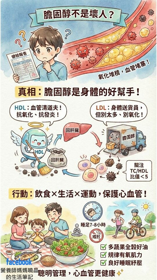 薛曉晶營養師_膽固醇不是壞人